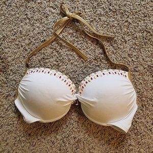 VS Jeweled Bikini Top 34 DD - GORGEOUS